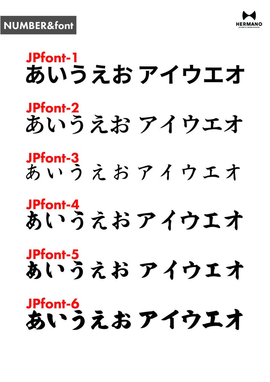 NUMBER AND FONT 6